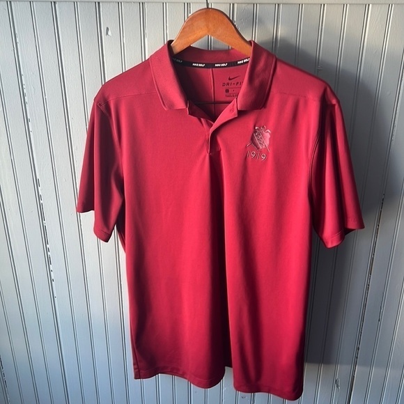 Nike Men's Premium Golf Polo with Custom Logo - Size Large - Picture 1 of 6